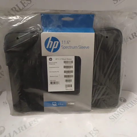 BOX OF 10 SEALED HP 11.6" SPECTRUM SLEEVES IN BLACK