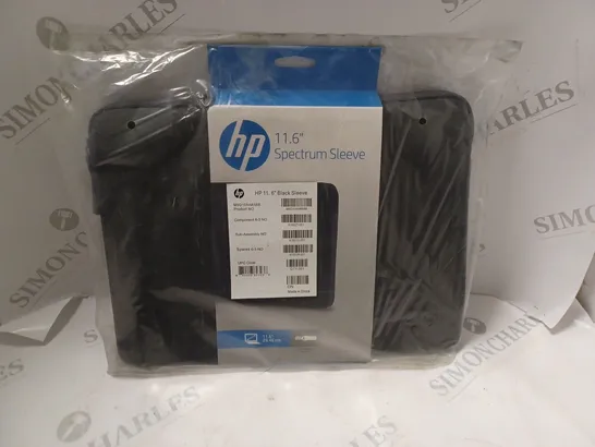 BOX OF 10 SEALED HP 11.6" SPECTRUM SLEEVES IN BLACK