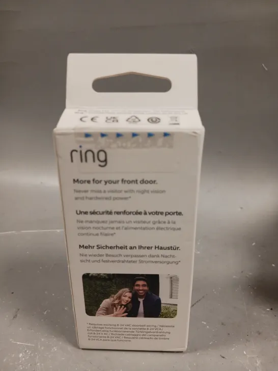 BOXED SEALED RING HD HARDWIRED VIDEO DOORBELL 