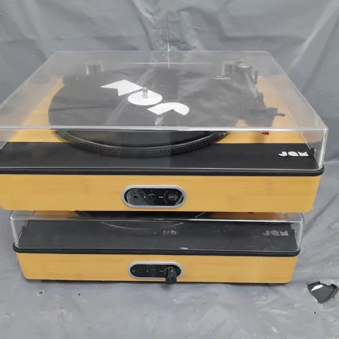 5 UNBOXED JAM TURNTABLES- COLLECTION ONLY 