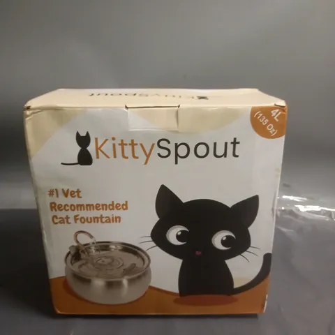 KITTY SPOUT CAT WATER FOUNTAIN