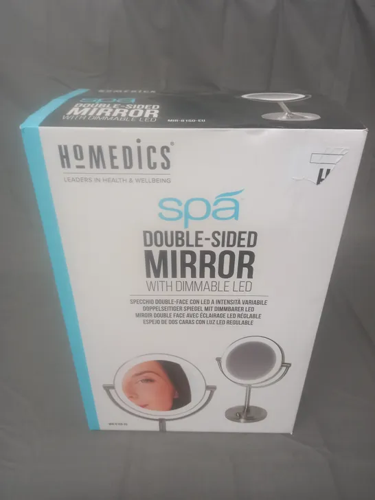 BOXED HOMEDICS SPA DOUBLE SIDED MIRROR MIR-8150-EU