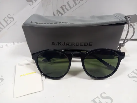 BOXED PAIR OF A.KJAERBEDE GLASSES IN BLACK