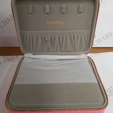 PANDORA PINK EMPTY JEWELLERY BOX 