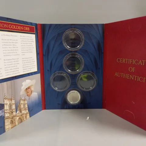 THE CORONATION OF HIS MAJESTY KING CHARLES III COIN STARTER SET 