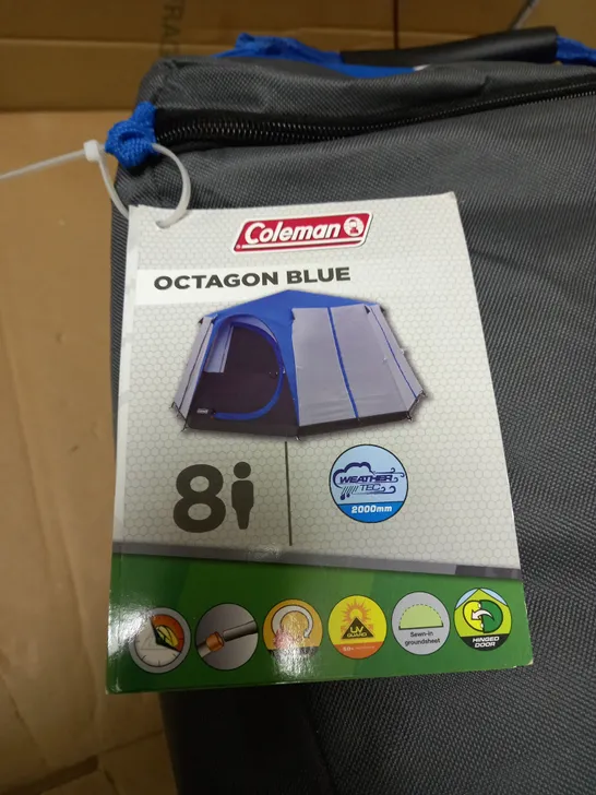 COLEMAN CORTES OCTAGON 8 TENT-COLLECTION ONLY