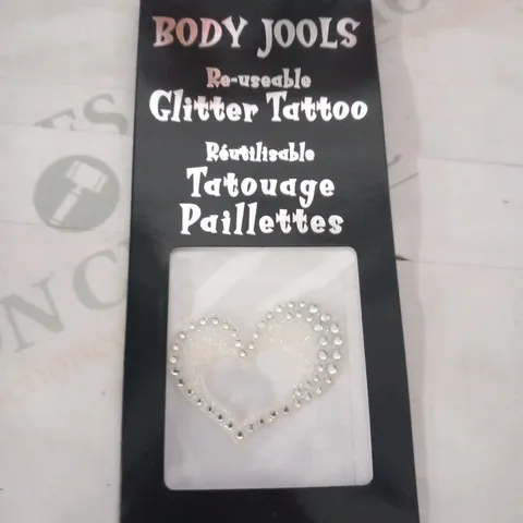 APPROXIMATELY 200 BODY JOOLS REUSABLE HEART GLITTER TATTOOS 