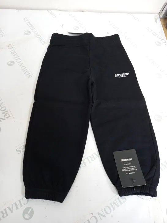 REPRESENT OWNERS CLUB KIDS SWEATPANTS SIZE 3-4 