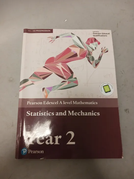 PEARSON EDEXCEL A-LEVEL MATHEMATICS STATISTICS AND MECHANICS YEAR 2