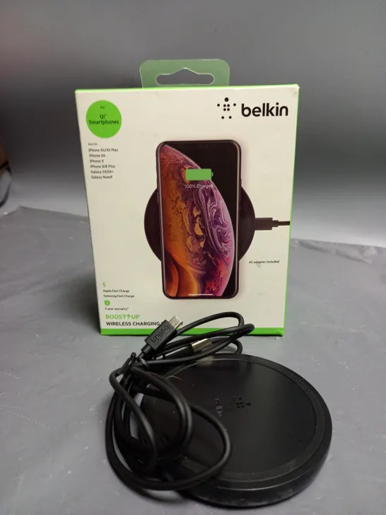 BOXED BELKIN BOOST UP WIRELESS CHARGING PAD 