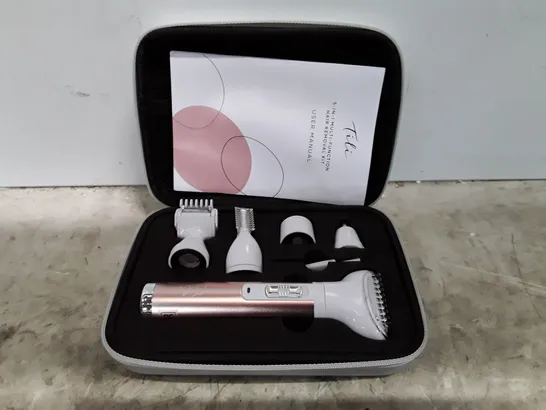 BOXED TILI 5-IN-1 MULTI-FUNCTIONAL HAIR REMOVAL KIT PINK 