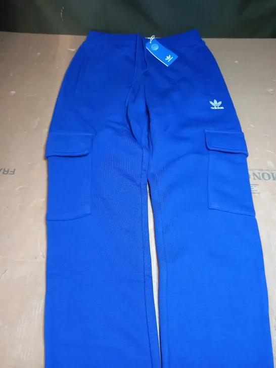 ADDIDAS JOGGERS IN NAVY BLUE SIZE S 