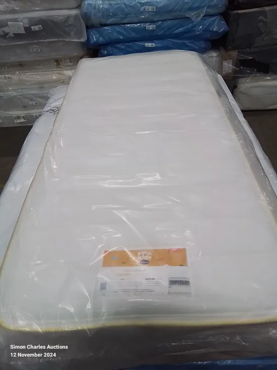 QUALITY BAGGED SILENTNIGHT HEALTHY GROWTH KIDS OPEN COIL SUPPORT SINGLE MATTRESS 