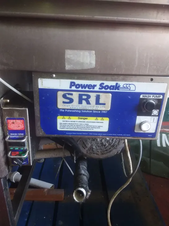 POWER SOAK COMMERCIAL WASHING STATION 