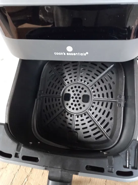 COOK'S ESSENTIALS 5.8L AIR FRYER IN SLATE GREY