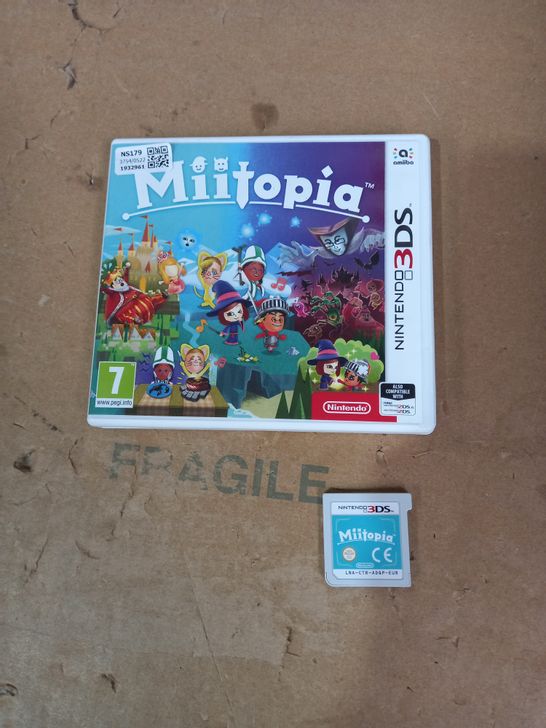 MIITOPIA - NINTENDO 3DS