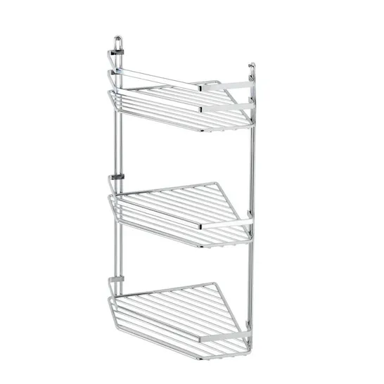 BOXED KAEDEN DRILL & SCREW MOUNT SHOWER CADDY