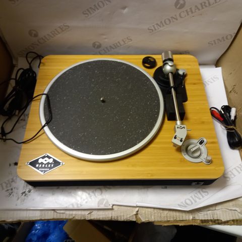 BOXED HOUSE OF MARLEY STIR IT UP RECORD PLAYER