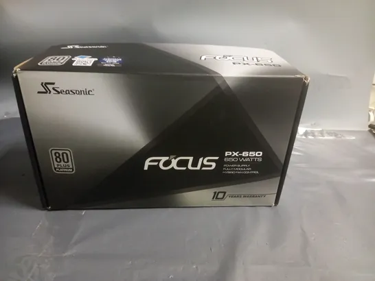 SEASONIC FOCUS PX-650 POWER SUPPLY FULLY MODULAR HYBRID FAN CONTROL