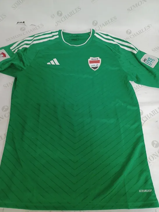 ADIDAS IRAQ FOOTBALL TEAM SHIRT - MEDIUM