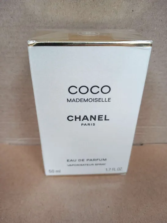 BOXED AND SEALED CHANEL COCO MADEMOISELLE EAU DE PARFUM 50ML 