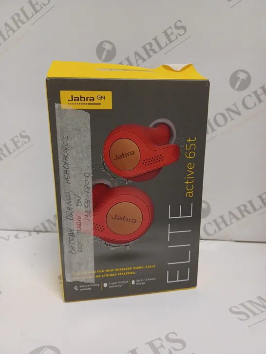 BOXED JABRA ELITE ACTIVE 65T EARBUDS