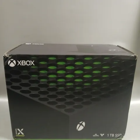 BOXED XBOX SERIES X 1TB CONSOLE BLACK - COLLECTION ONLY