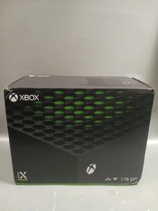 BOXED XBOX SERIES X 1TB CONSOLE BLACK - COLLECTION ONLY