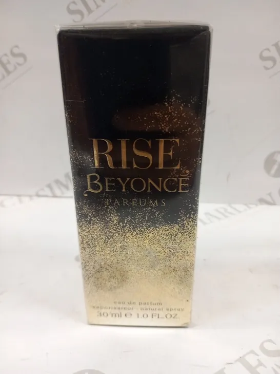 BOXED AND SEALED RISE, BEYONCE PARFUMS EAU DE PARFUM 30ML