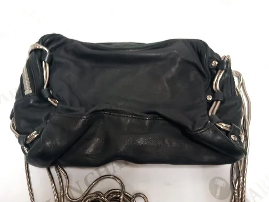 ALEXANDER WANG BRENDA BLACK LEATHER BAG