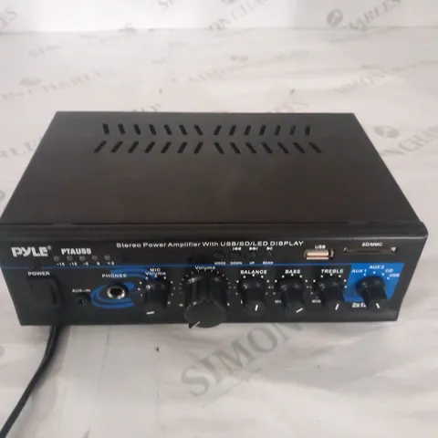 PYLE USA PTAU55 2X120W STEREO POWER AMPLIFIER