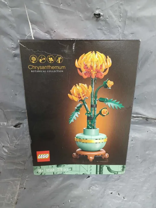 BOXED LEGO CHRYSANTHEMUM BOTANICAL COLLECTION - 10368