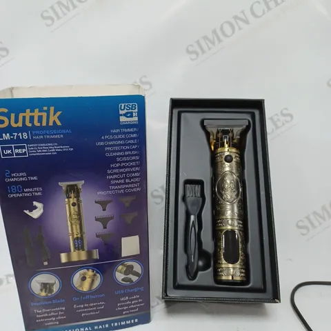 BOXED SUTTIK PROFESSIONAL HAIR TRIMER LM-718