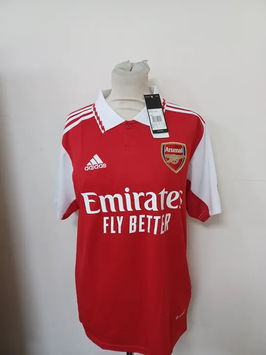 ARSENAL FC HOME SHIRT WITH ODEGAARD 8 SIZE M