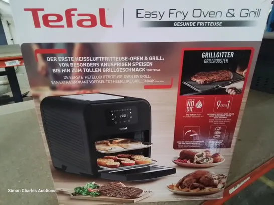 BOXED TEFAL EASY FRY OVEN & GRILL 9 IN 1