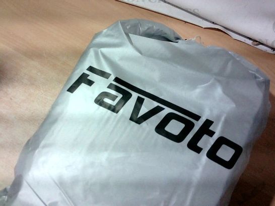 FAVOTO SILVER MOTORCYCLE COVER