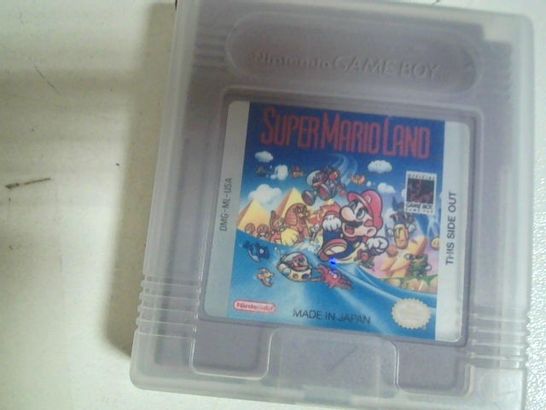 NINTENDO GAME BOY SUPER MARIO LAND GAME