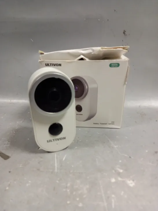 BOXED ULTIVON A4 BATTERY POWERED SECURITY CAMERA 