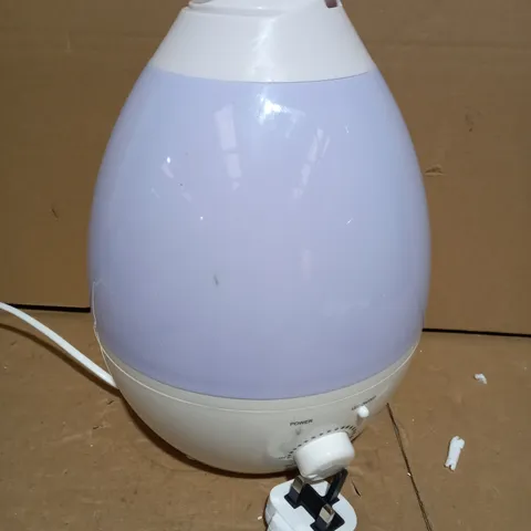 BELL & HOWELL COLOUR CHANGING ULTRASONIC HUMIDIFIER