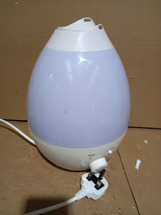 BELL & HOWELL COLOUR CHANGING ULTRASONIC HUMIDIFIER