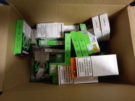 APPROXIMATELY 20 BOXED E-CIGARETTES TO INCLUDE VAPORESSO XROS 3, INNOKIN KLYPSE, GEEKVAPE L200, ETC 