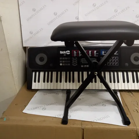 ROCKJAM RJ761 KEY KEYBOARD WITH CHAIR