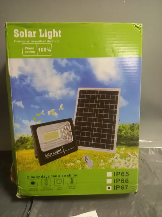 25W SOLAR LIGHT 