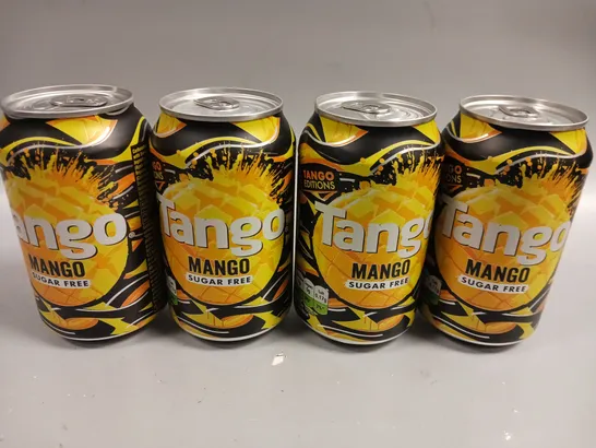 APPROXIMATELY 15 TANGO MANGO SUGAR FREE DRINKS - 15 X 330ML