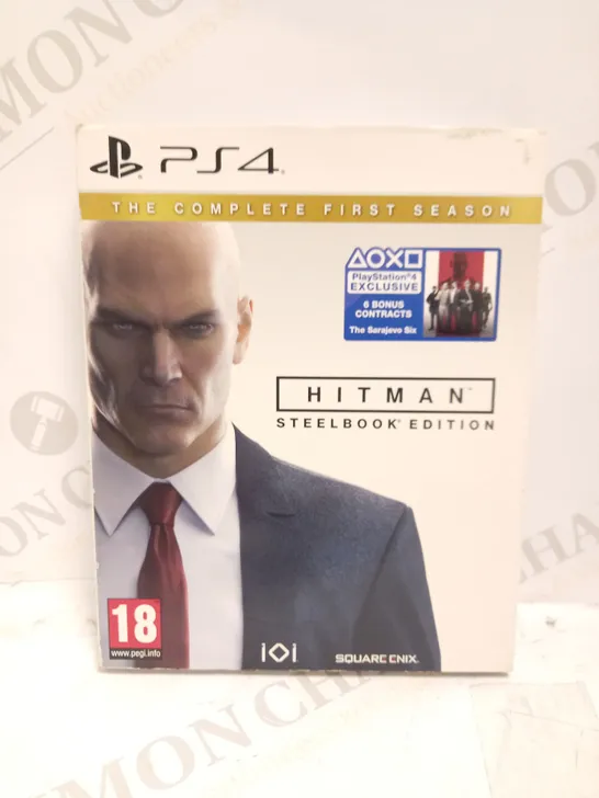 HITMAN THE COMPLETE FIRST SEASON STEELBOOK EDITION PLAYSTATION 4 GAME