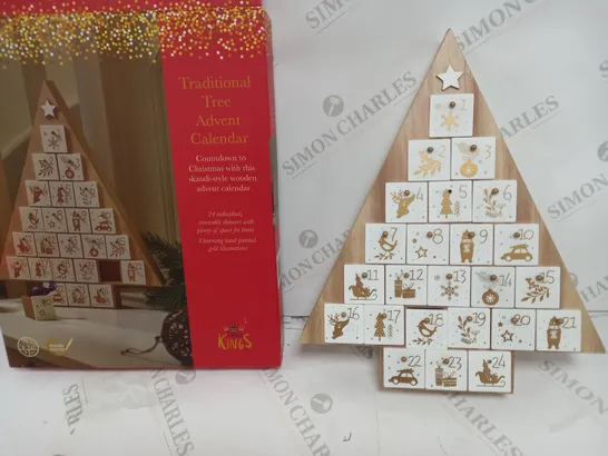 TRADITIONAL TREE ADVENT CALENDAR RRP £29.99