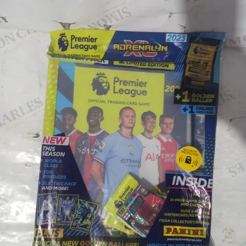 PANINI ADRENALYN PREMIER LEAGUE TRADING CARD GAME BINDER AND CARD PACK