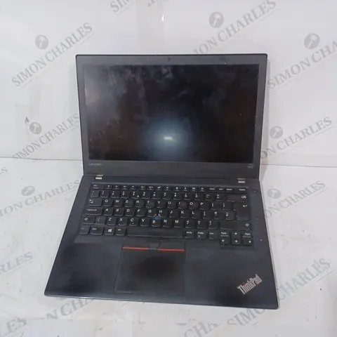 LENOVO THINKPAD T470 LAPTOP IN BLACK