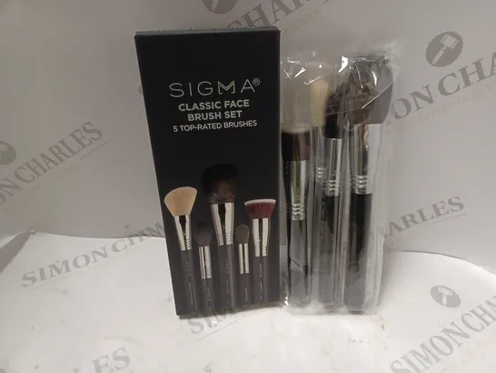 BOXED SIGMA CLASSIC FACE BRUSH SET