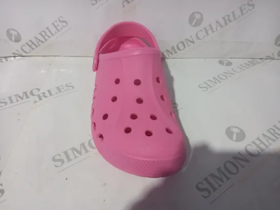 PAIR OF CROCS BAYA CLOGS IN PINK LEMONADE UK SIZE M4/W5